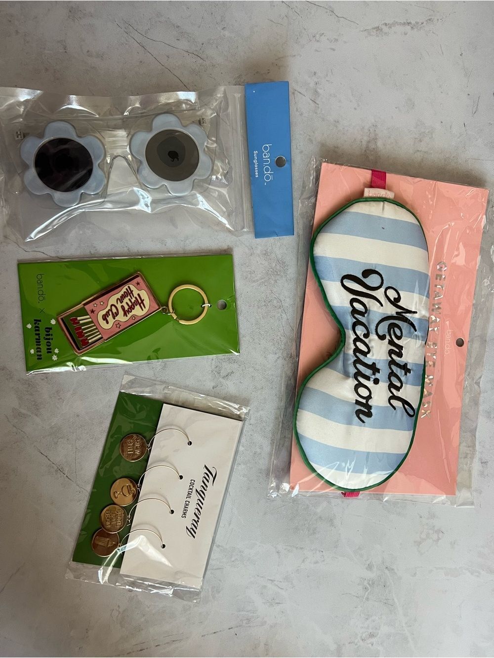 NWT Ban.do Cocktail Vacation Sunglasses Bundle Giftset